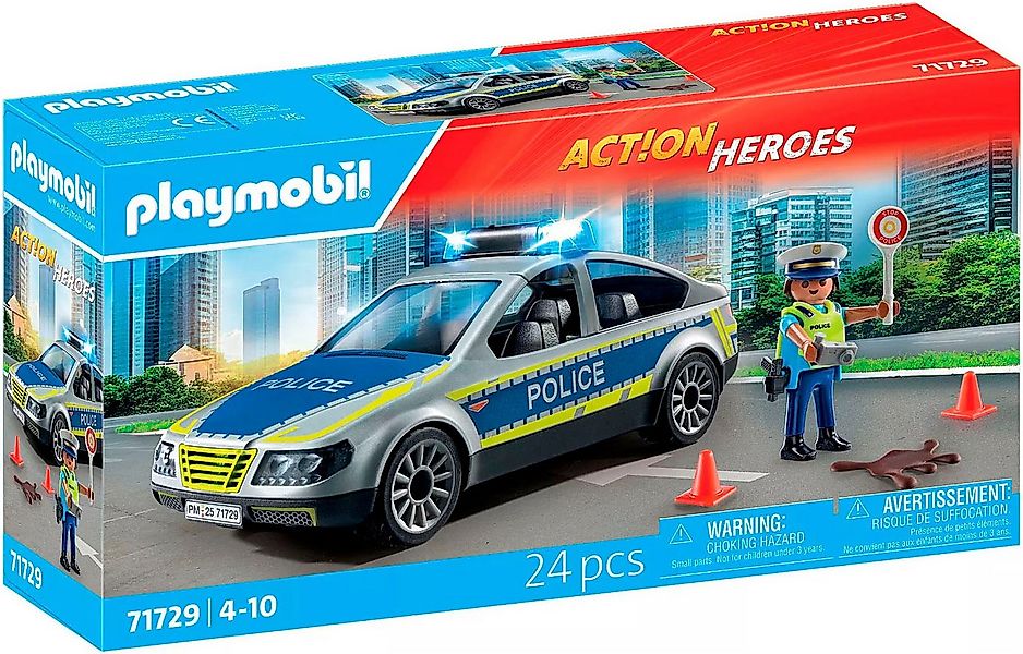 Playmobil® Polizei Streifenwagen (71729), Playmobil Action Heroes Konstrukt günstig online kaufen