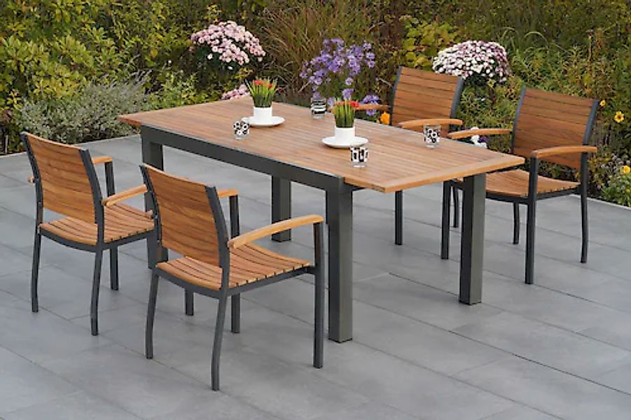 MERXX Garten-Essgruppe »Santorin« 5 Stk. tlg. günstig online kaufen