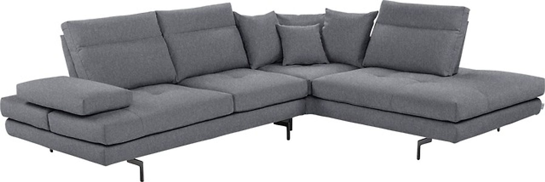 CALIA ITALIA Ecksofa »Toby Wing, Komfortsofa mit Sitzkomfort der Extraklass günstig online kaufen