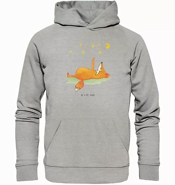 Mr. & Mrs. Panda Hoodie Größe XL Fuchs Sterne - Heather Grey - Geschenk, tr günstig online kaufen