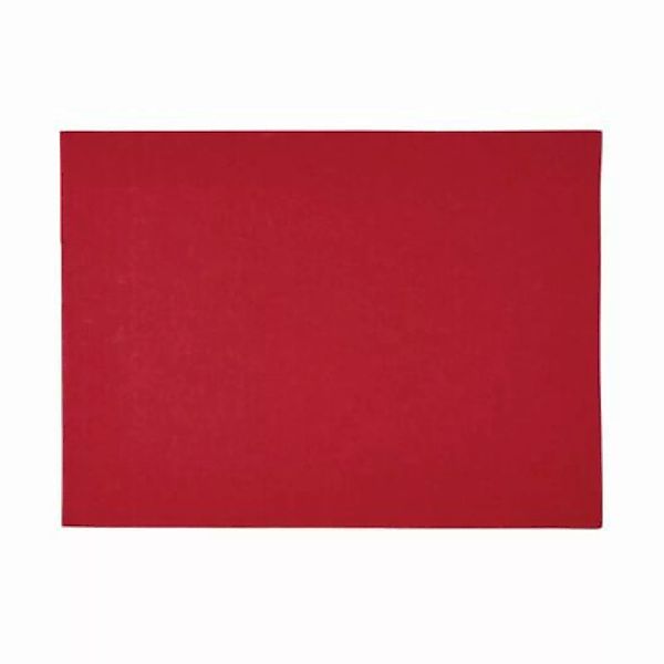 BUTLERS FELTO Tischset L 33 x B 45cm rot günstig online kaufen