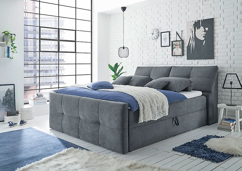 ED EXCITING DESIGN Boxbett "Redmond" 5 Stk. tlg. inkl. Zwei Bettkästen, Sta günstig online kaufen