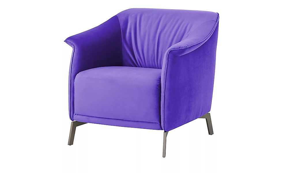Sessel - lila/violett - 80 cm - 77 cm - 83 cm - Polstermöbel > Sessel > Pol günstig online kaufen