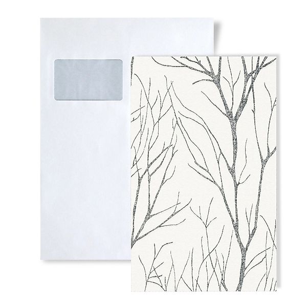 PROFHOME 1 MUSTERSTÜCK S-372604-GU DIN A4 MUSTER der Floral Tapete günstig online kaufen
