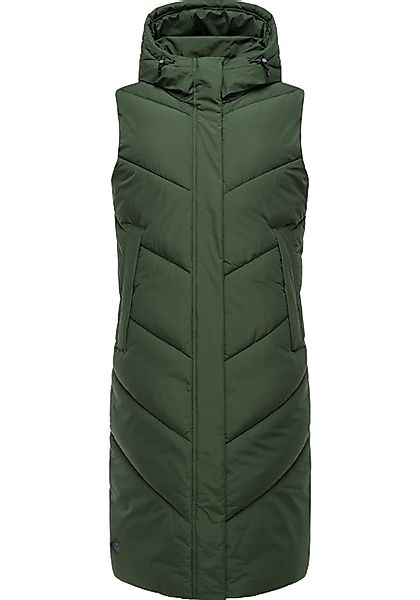 Ragwear Steppweste "Suminka Vest" Wasserdichte, lange Damen Winterweste günstig online kaufen