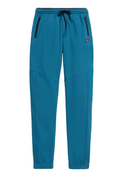 John Devin Sweathose Jogginghose mit seitlichen Taschen und Bindeband aus B günstig online kaufen