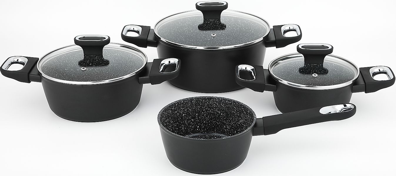 Carl Schmidt Sohn Topf-Set »Marburg«, Aluminium, (Set, 7 tlg., je 1 Kochtop günstig online kaufen