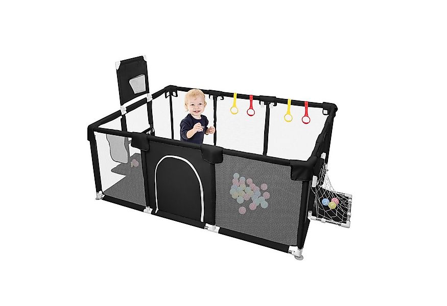 JEOBEST Laufstall Baby Laufgitter - Große Sicherheitsspielplatz, 180x120x66 günstig online kaufen