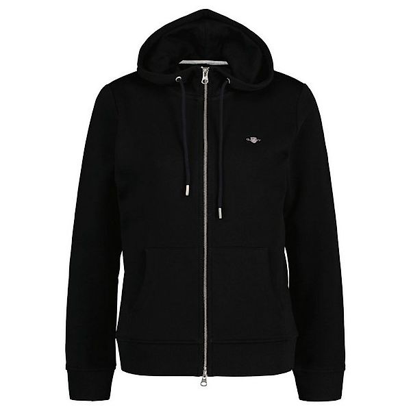 Gant Sweater Damen Sweatjacke - REGULAR SHIELD ZIP HOODIE günstig online kaufen