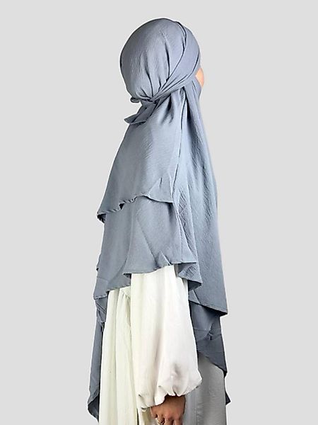 Aymasal Kopftuch Zweilagiger Khimar Aqsa Jazz günstig online kaufen