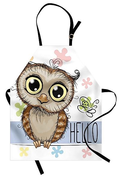 Abakuhaus Kochschürze Höhenverstellbar Klare Farben ohne verblassen, Eulen günstig online kaufen