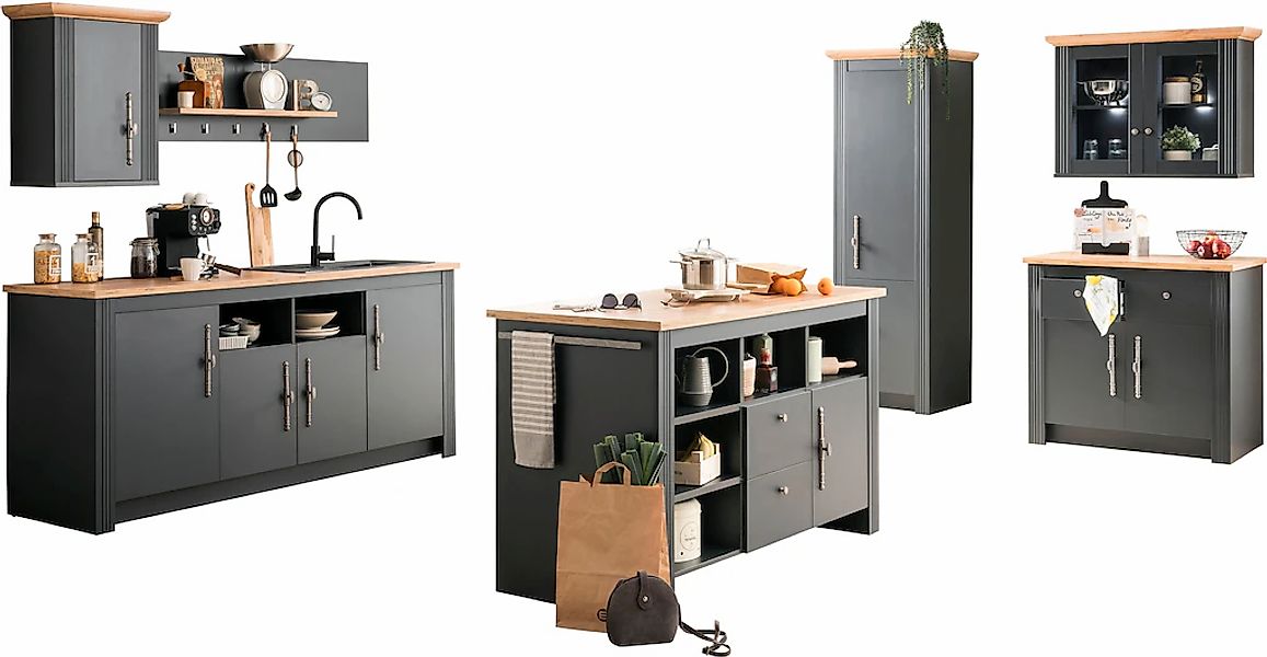 OTTO home Küche "KS-Westminster" Breite 366 cm, ohne E-Geräte günstig online kaufen