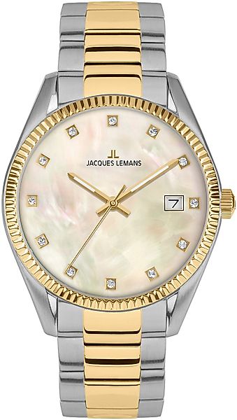 Jacques Lemans Quarzuhr Derby 50-4L, Armbanduhr, günstig online kaufen