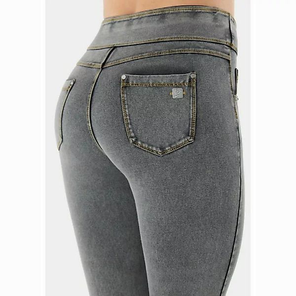 Freddy Jeansjeggings Skinny N.O.W.® Hose m. umgeschlagener Taille aus Jerse günstig online kaufen