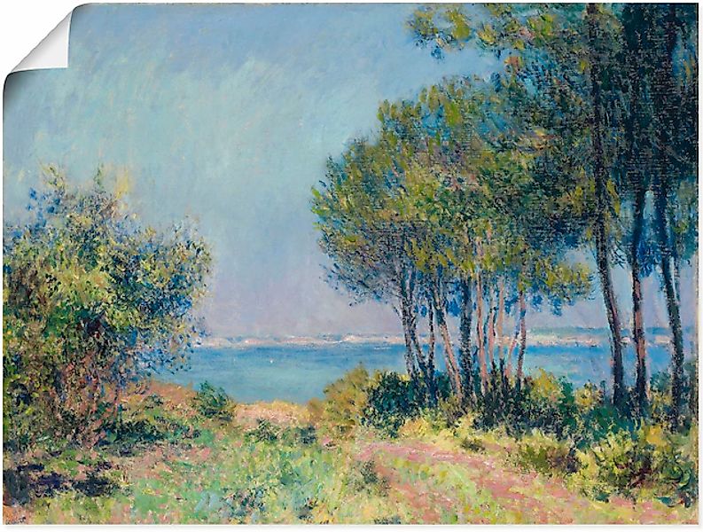Artland Kunstdruck »Die Küste bei Varengeville. 1882«, Gewässer, (1 St.), a günstig online kaufen