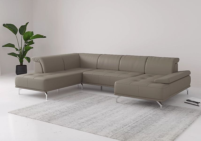 Places of Style Wohnlandschaft "Caluna", Inkl.Sitztiefenverstellung, wahlwe günstig online kaufen