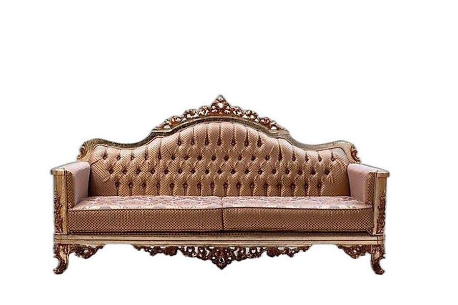 Xlmoebel Chesterfield-Sofa Drei-Sitzer Sofa Wohnzimmer Textil Luxus Traditi günstig online kaufen