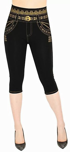 dy_mode Caprileggings High Waist Capri Leggings 3/4 Sommerleggings in Jeggi günstig online kaufen