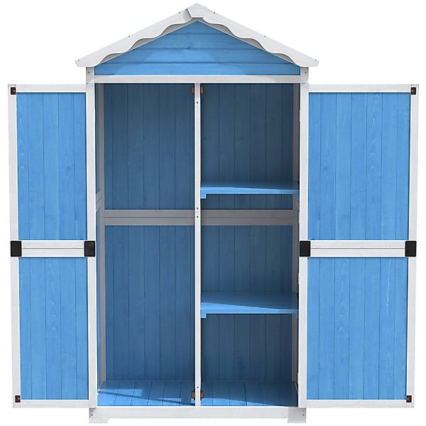 HAUSS SPOLE Geräteschrank Gartenmöbel Aufbewahrungsschuppen, Werkzeughaus günstig online kaufen