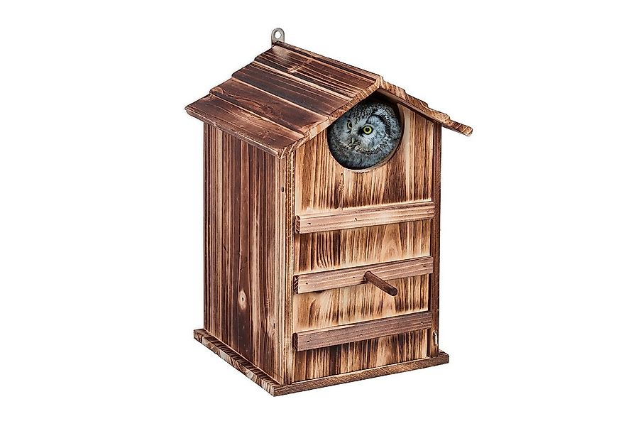 relaxdays Vogelhaus Eulen Nistkasten Holz günstig online kaufen