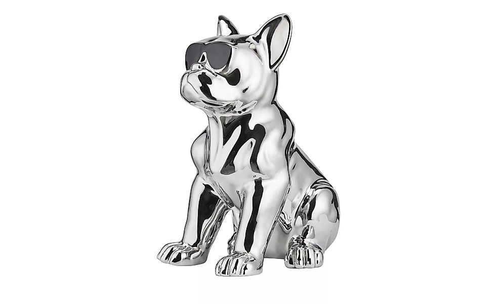 Deko Hund - silber - Porzellan - 19 cm - 29 cm - 24 cm - Dekoration > Dekoa günstig online kaufen