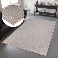 my home Teppich "Elsa, In- und Outdoor geeignet" rechteckig 3 mm Höhe Sisal günstig online kaufen