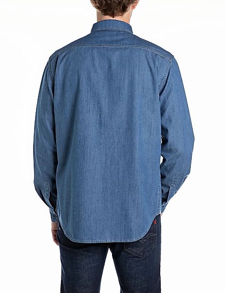 Replay Langarmhemd günstig online kaufen