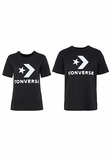 Converse T-Shirt "Unisex GO-TO STAR CHEVRON LOGO STANDARD-FIT" 1 Stk. Unise günstig online kaufen