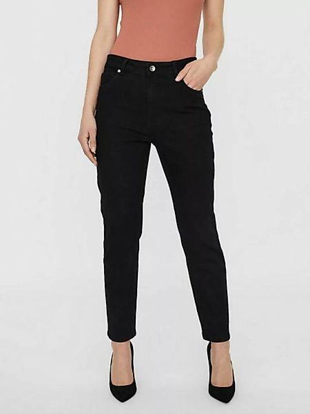 Vero Moda Brenda Straight Ankle Gu134 Jeans Mit Hoher Taille 30 Black günstig online kaufen