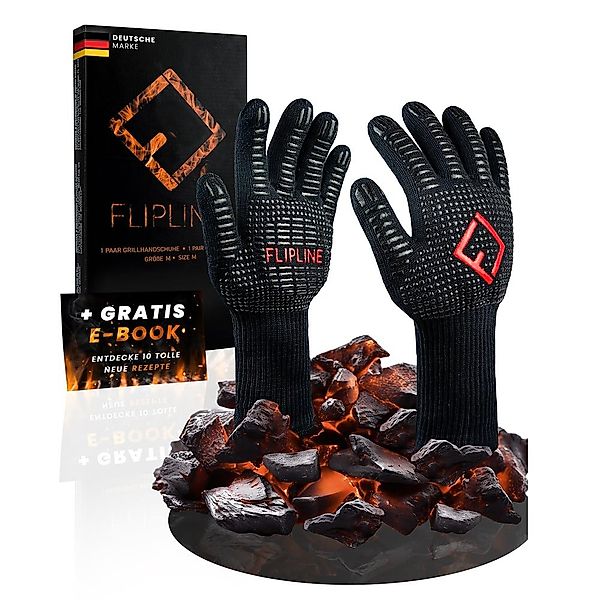 FLIPLINE® Grillhandschuhe Größe M, Idealer Schutz für Hände auch für Fahrze günstig online kaufen