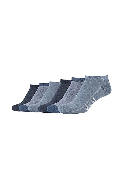 MUSTANG Sneakersocken "Sneakersocken 6er Pack" günstig online kaufen