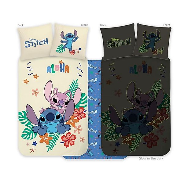 Lilo & Stitch Babybettwäsche Lilo & Stitch Babybettwäsche Glow in the Dark, günstig online kaufen