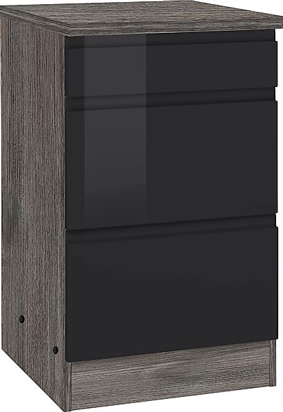 KOCHSTATION Unterschrank "KS-Virginia", 50 cm breit, mit Auszügen günstig online kaufen