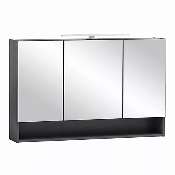 Lomadox Badezimmer Spiegelschrank 100 cm inkl. LED Beleuchtung KAHLA-03 in günstig online kaufen