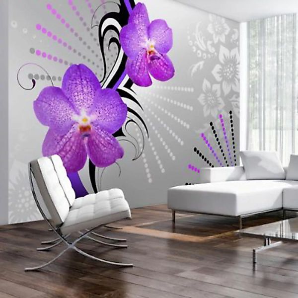 artgeist Fototapete Purple vibrations mehrfarbig Gr. 250 x 175 günstig online kaufen