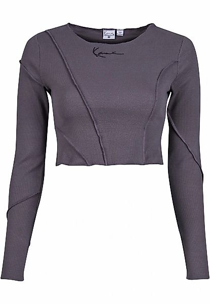 Karl Kani Langarmhemd "Karl Kani Damen KW233-037-2 KK Small Signature Rib L günstig online kaufen