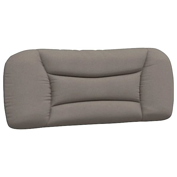 vidaXL Kopfteil-Kissen Hvar Taupe 100 cm Stoff 374553 günstig online kaufen