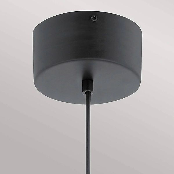 LED-Hängeleuchte Moonlit, schwarz, Alu, Ø 20 cm, Kugel günstig online kaufen