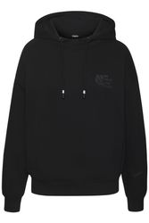 Buffalo Kapuzenpullover mit Kontraststickerei und seitliche Taschen günstig online kaufen