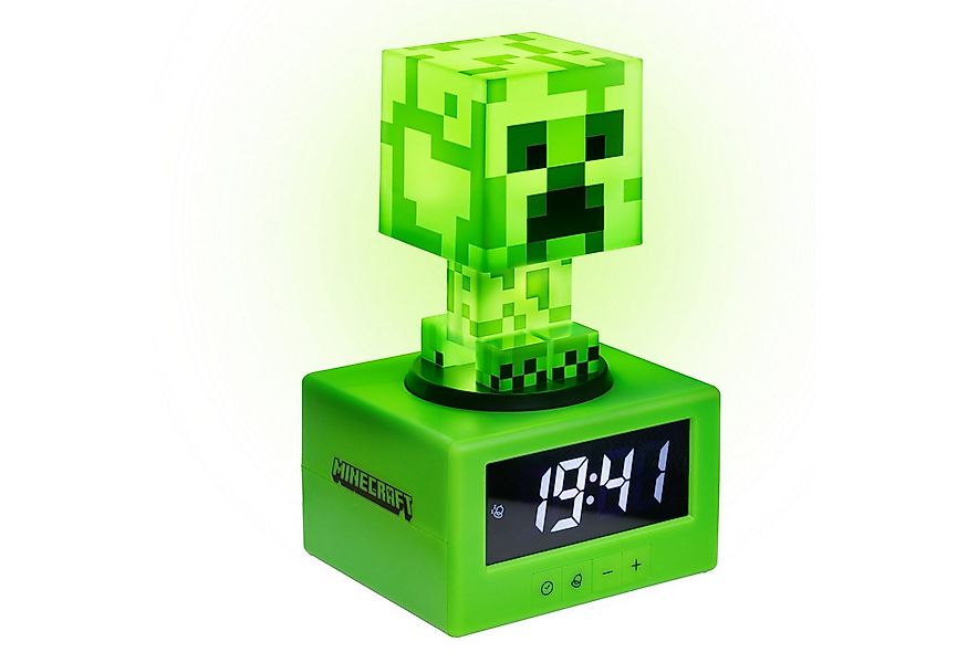 Paladone Kinderwecker Minecraft Creeper Wecker - Offiziell Lizenziertes Ico günstig online kaufen