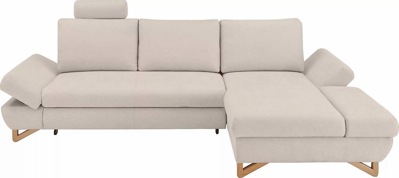 INOSIGN Ecksofa »City/Giron, L-Form,«, verstellbare Armlehnen mit Rasterfun günstig online kaufen