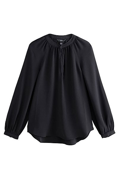Next Langarmbluse Langärmelige Bluse mit V-Ausschnitt (1-tlg) günstig online kaufen