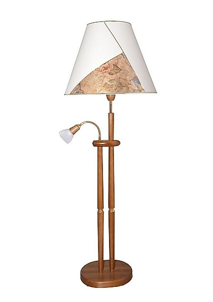 LED Stehlampe, LED wechselbar, Warmweiß, Mit Leseleuchte günstig online kaufen