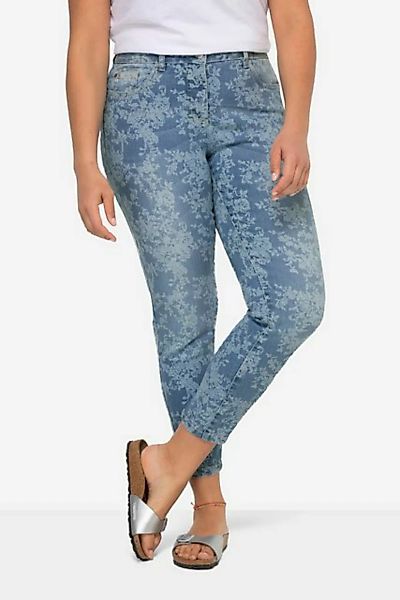 Angel of Style Röhrenjeans Jeans Slim Fit Alloverdruck 5-Pocket günstig online kaufen