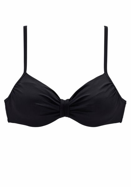 LASCANA Bügel-Bikini-Top Italy, mit geraffter Mitte günstig online kaufen