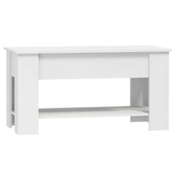 vidaXL Couchtisch Couchtisch Weiß 101x49x52 cm günstig online kaufen