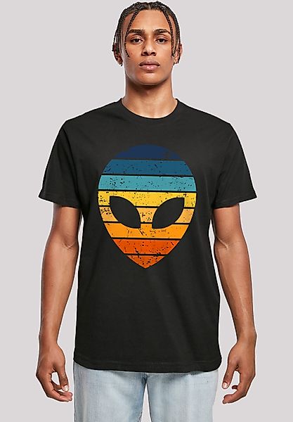 F4NT4STIC T-Shirt Alien Sonnenuntergang Retro Premium günstig online kaufen