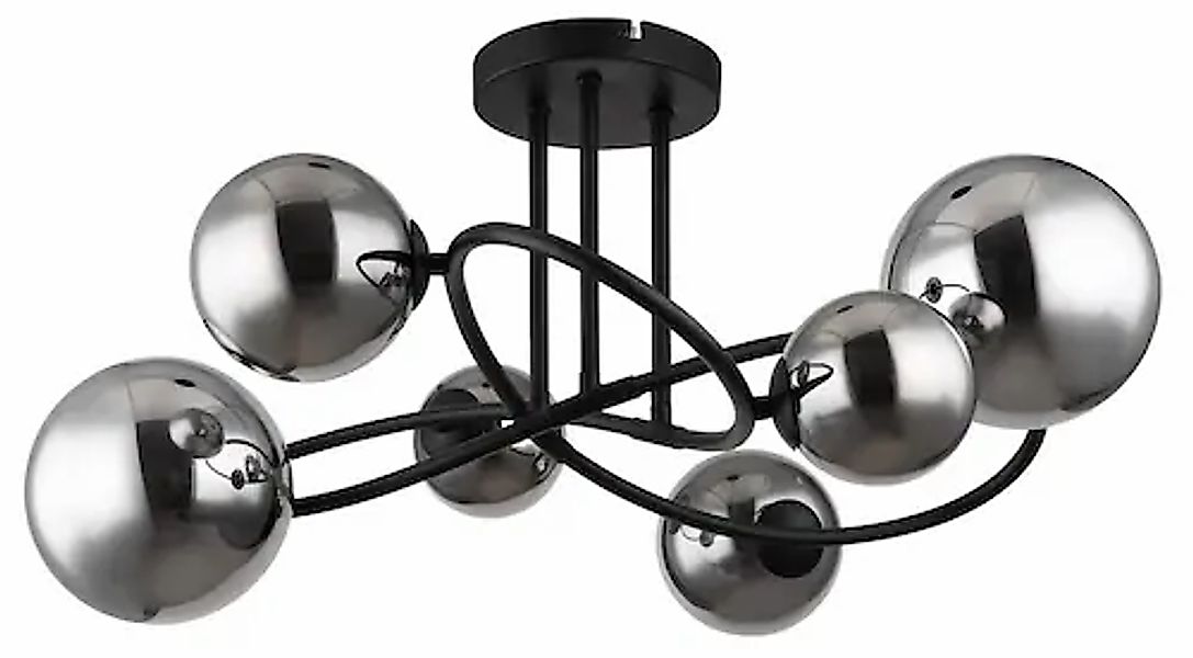 GLOBO LIGHTING LED Deckenleuchte »RIHA« G9 1 Stk. Warmweiß Deckenlampe, Gla günstig online kaufen