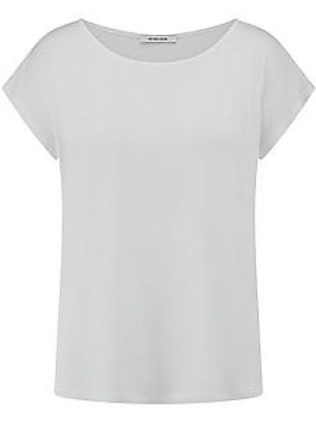 Shirt Rundhals-Ausschnitt Peter Hahn weiss günstig online kaufen