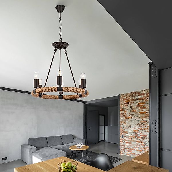 GLOBO LIGHTING Kronleuchter, Leuchtmittel nicht inklusive, Kronleuchter Lan günstig online kaufen